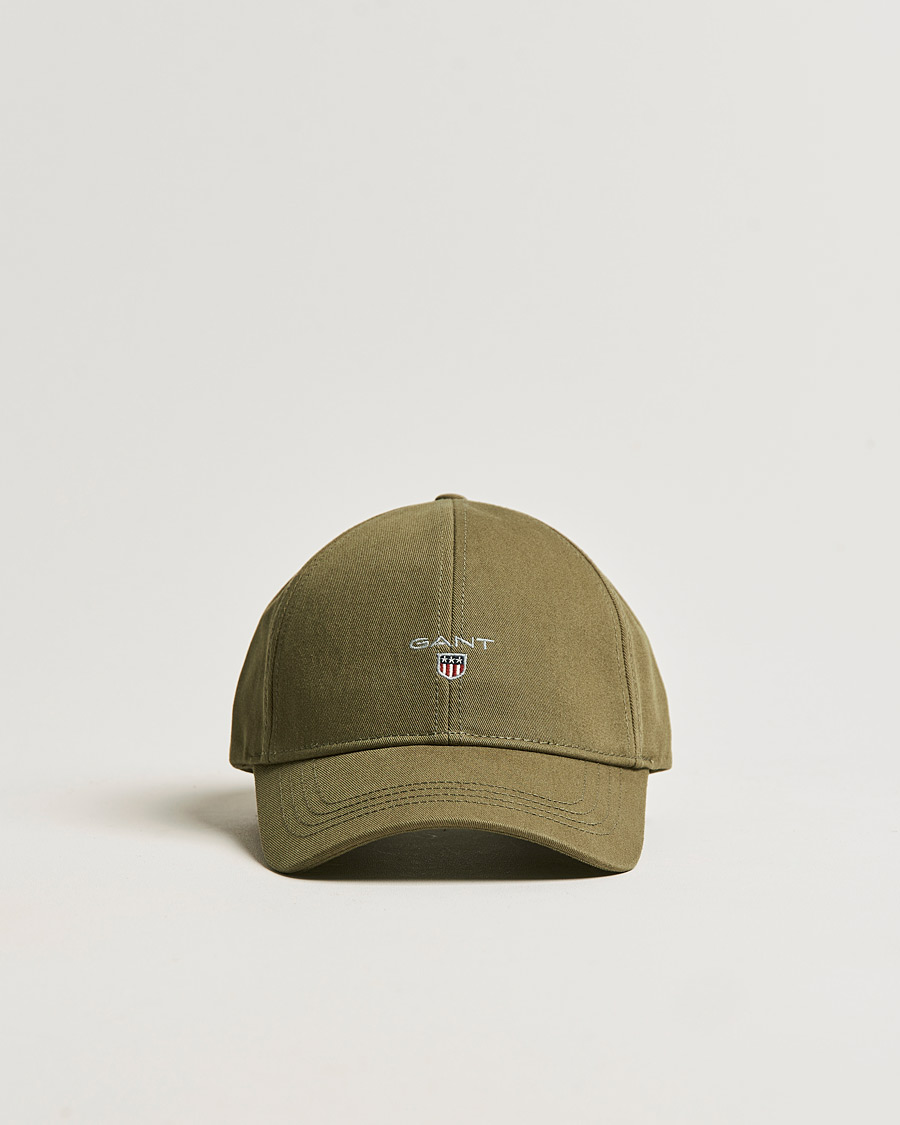 Men | GANT Original Shield Cap Hunter Green | GANT | Original Shield Cap Hunter Green