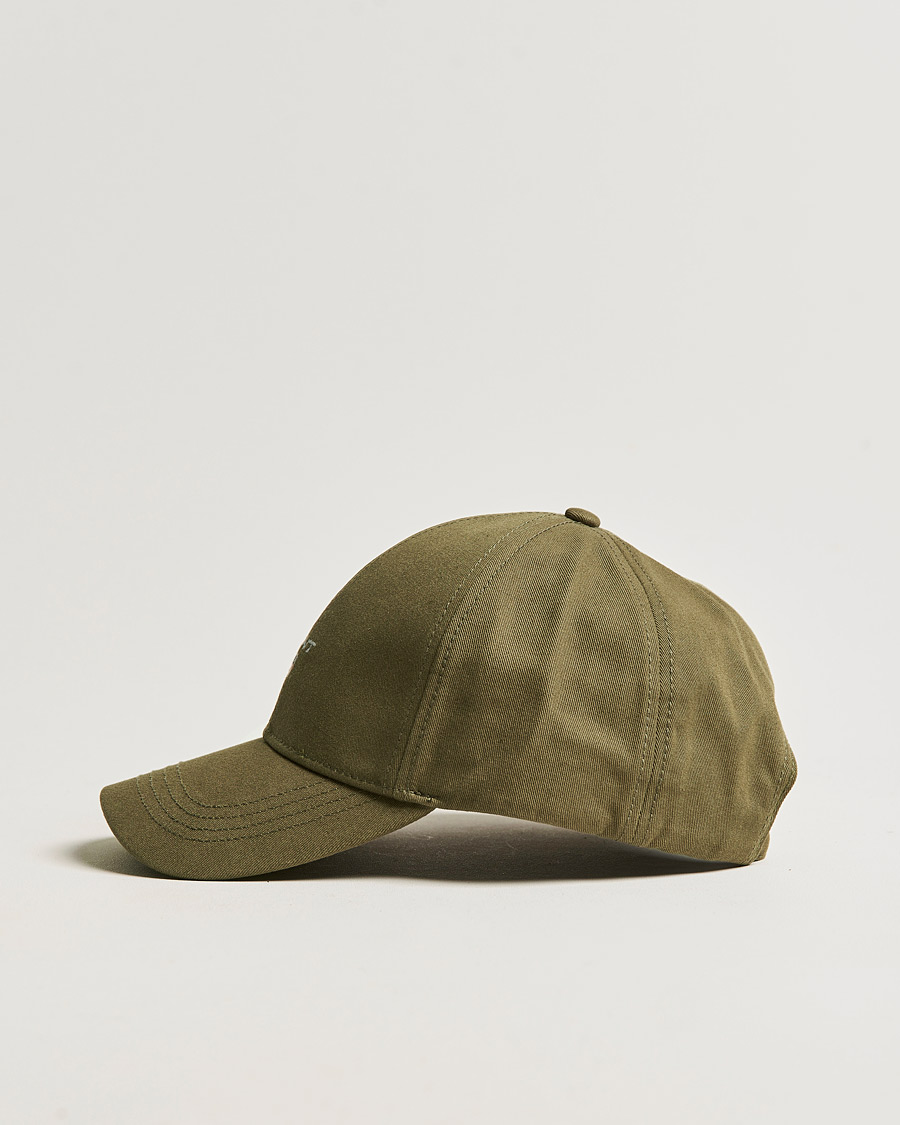 Men | GANT Original Shield Cap Hunter Green | GANT | Original Shield Cap Hunter Green