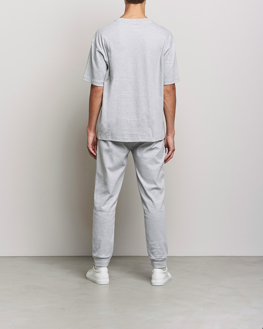 Men | Pyjamas | GANT | Premium Loungewear Set Light Grey Melange