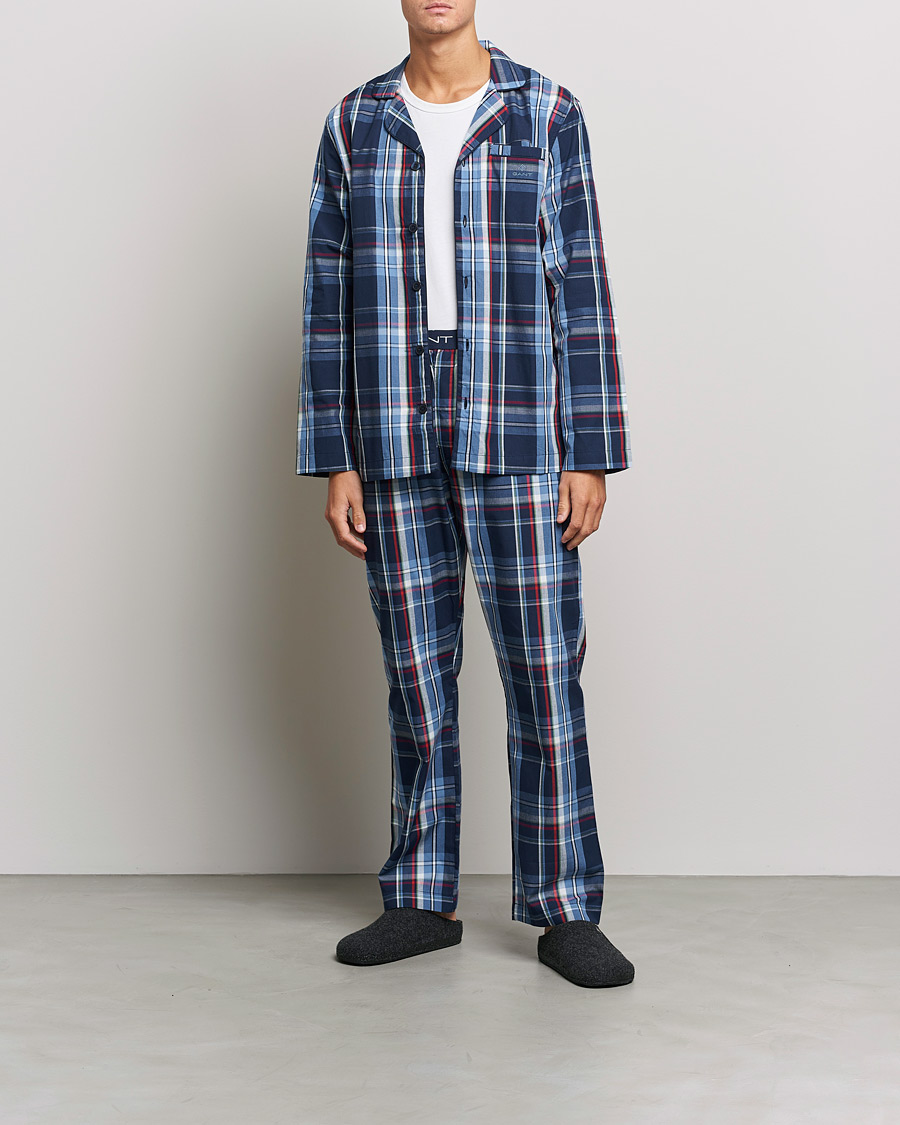 Men |  | GANT | Checked Pyjamas Set Classic Blue