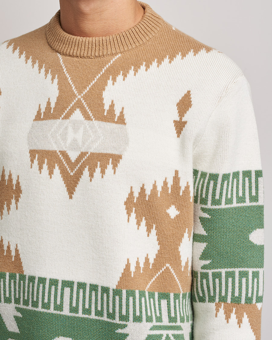 Men | Sweaters & Knitwear | Alanui | Icon Jacquard Sweater Off White