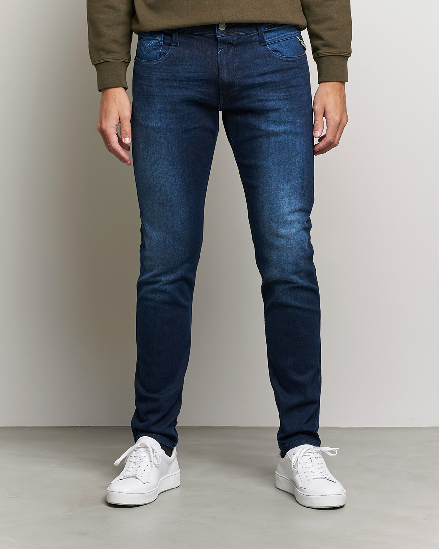 Men | Jeans | Replay | Anbass Powerstretch Jeans Dark Blue