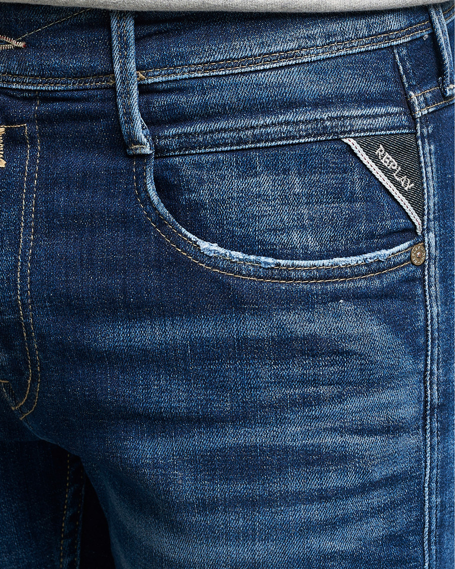 Men | Jeans | Replay | Anbass 1 Year Wash Jeans Dark Blue