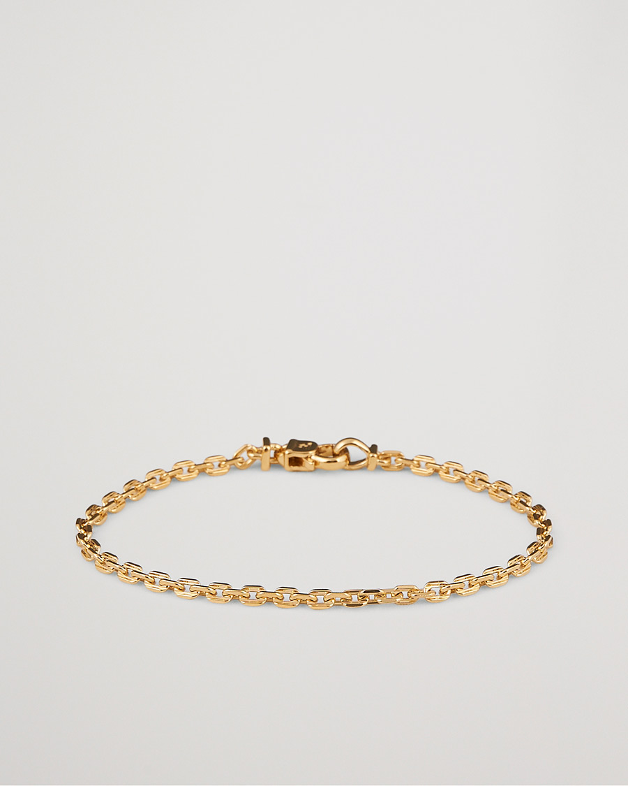 Tom Wood Anker Chain Bracelet Gold M