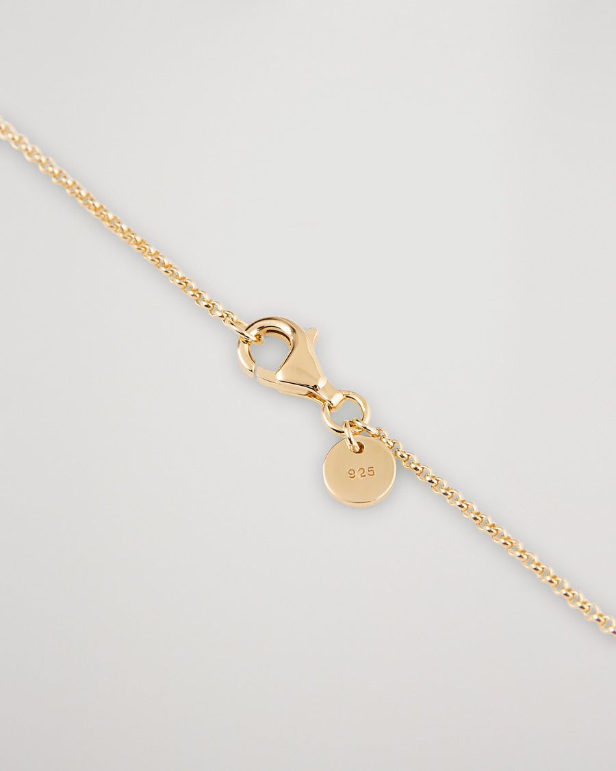 Tom Wood Tarot Strength Pendant Necklace Gold at CareOfCarl.com