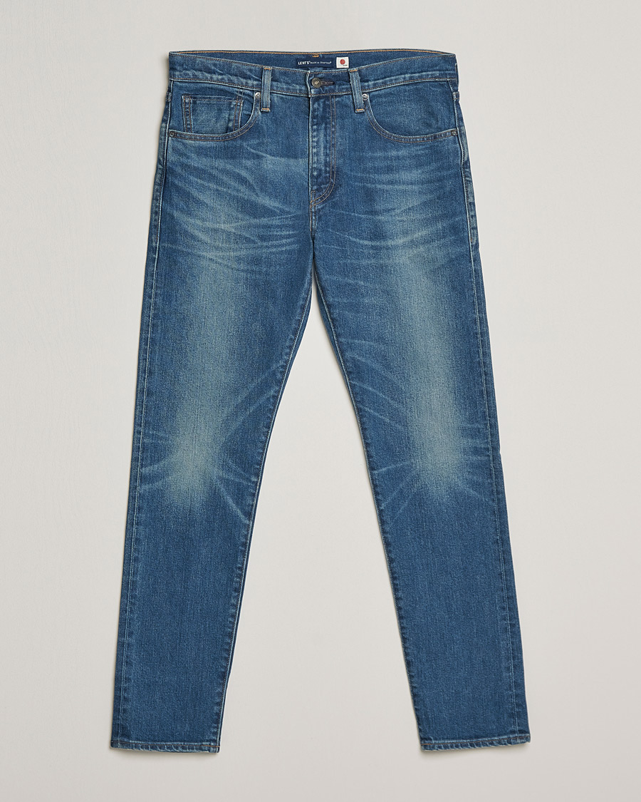 Men |  | Levi's Made & Crafted | 512 Slim Fit Stretch Jeans Aokigahara Mij Indigo Worn