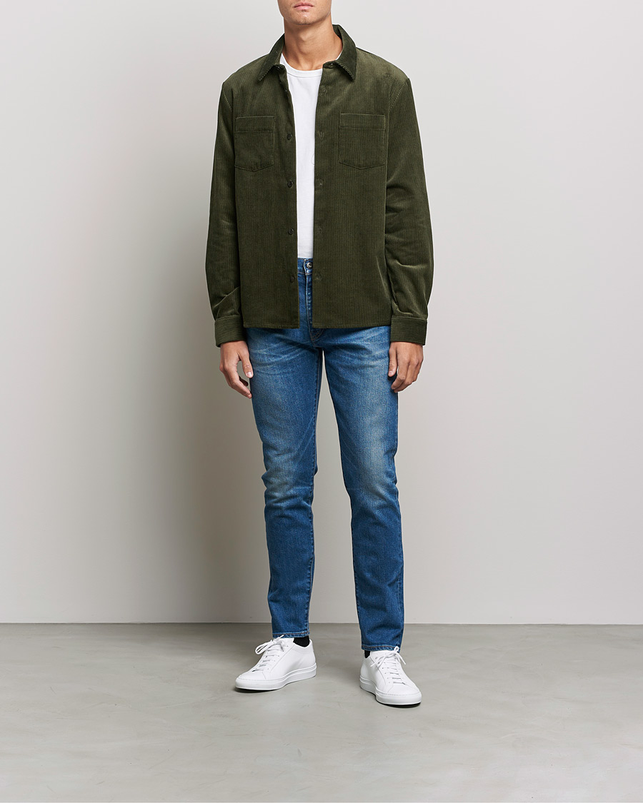 Men | Jeans | Levi's Made & Crafted | 512 Slim Fit Stretch Jeans Aokigahara Mij Indigo Worn