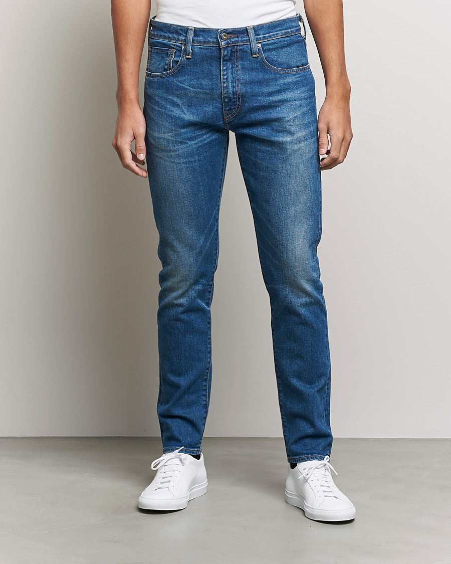 Men | Jeans | Levi's Made & Crafted | 512 Slim Fit Stretch Jeans Aokigahara Mij Indigo Worn