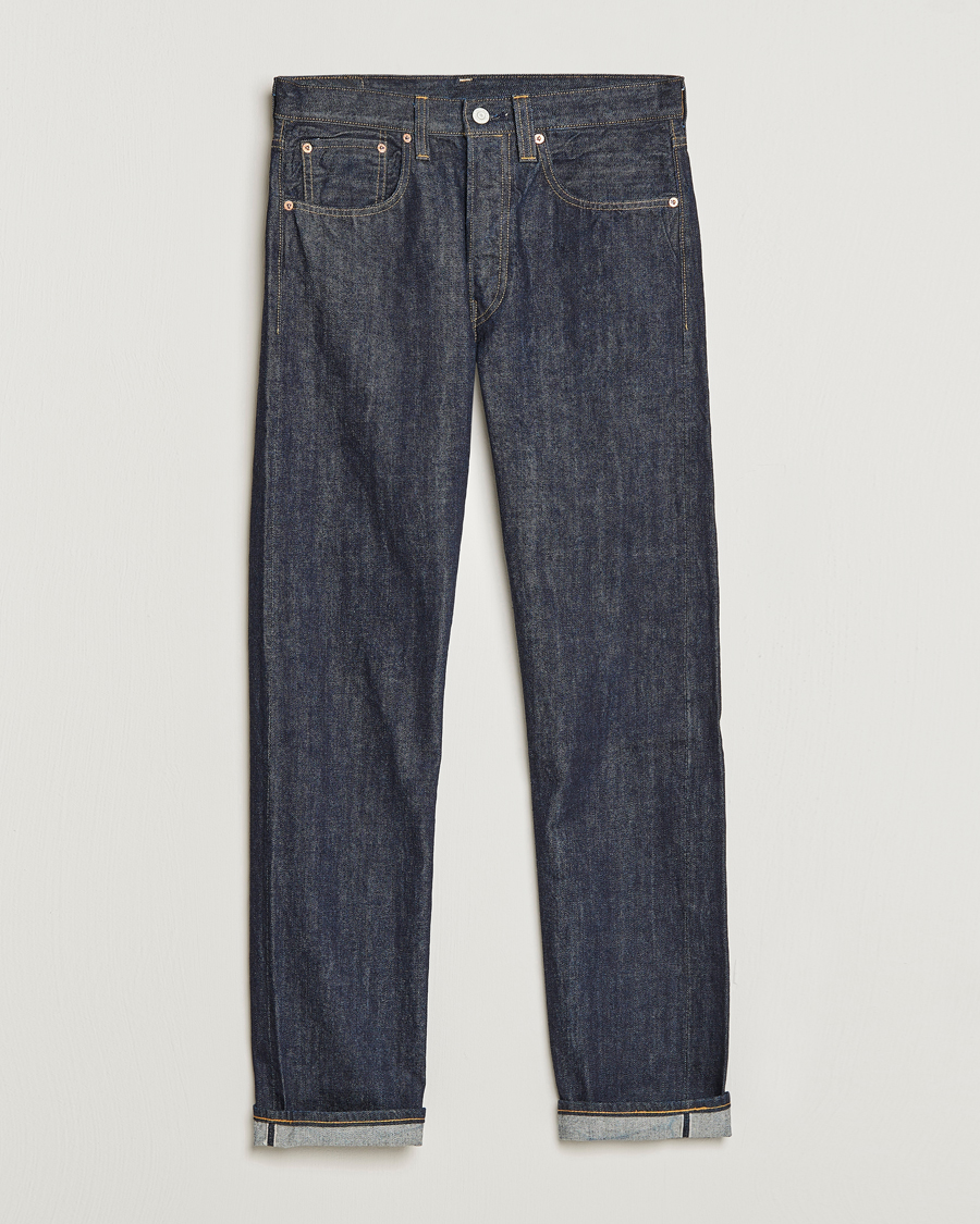 Men | Jeans | Levi's Vintage Clothing | 1947 Straight Slim Fit 501 Selvedge Jeans Fine Struttin