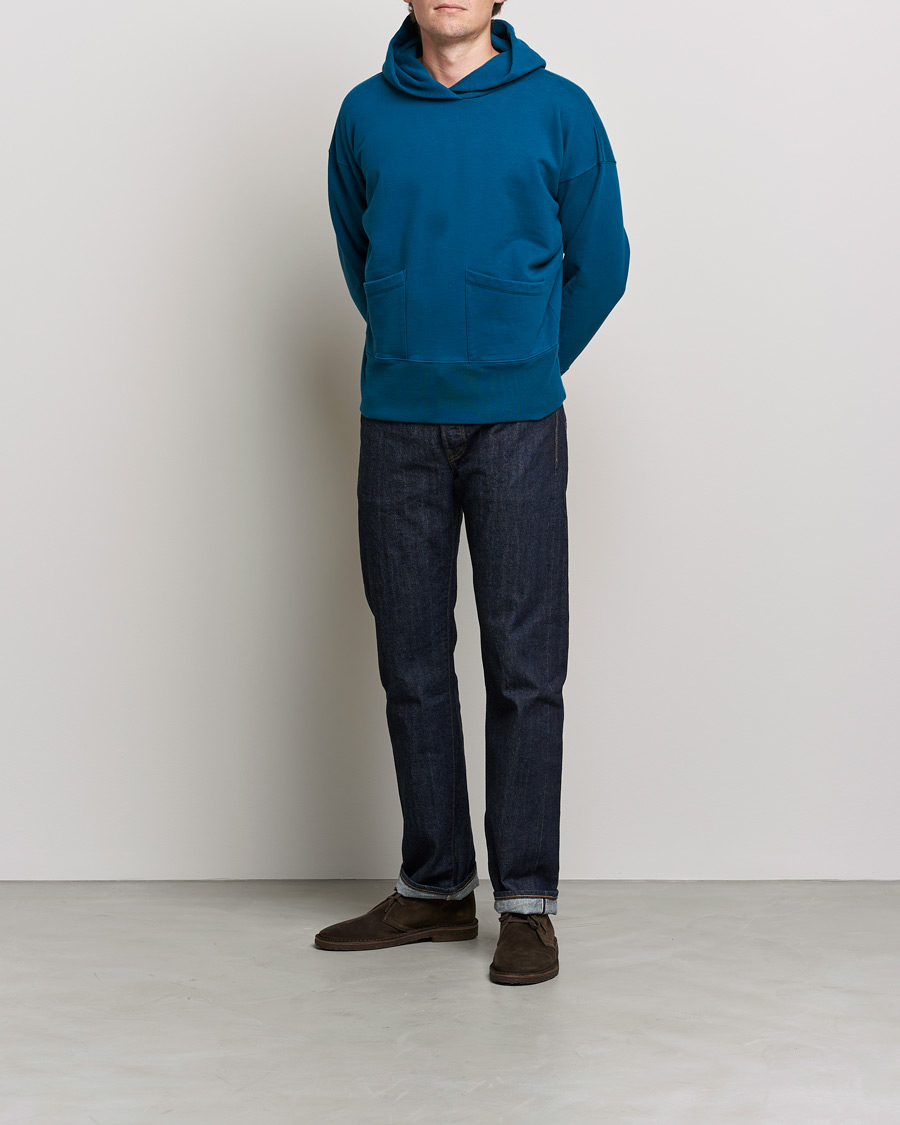 Men | Sweaters & Knitwear | Levi's Vintage Clothing | 1950´s Hoodie Legion Blue
