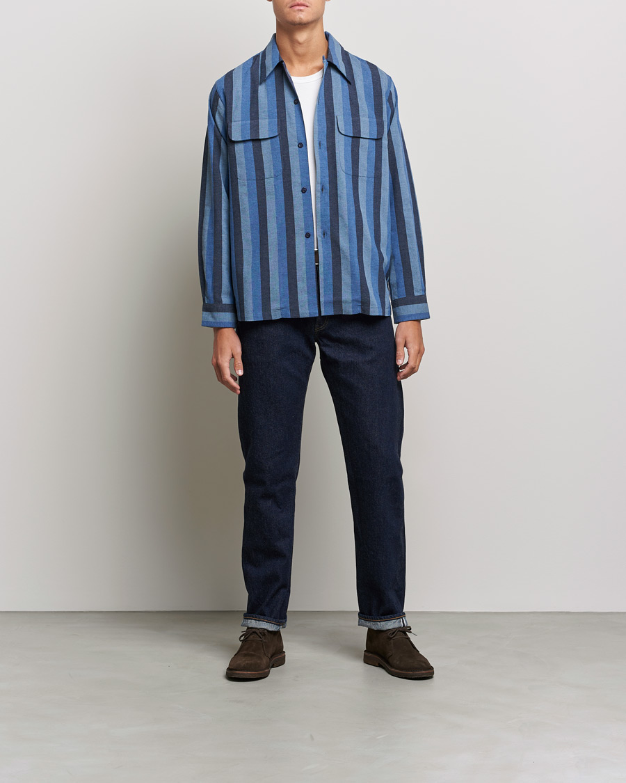 Men | Flannel Shirts | Levi's Vintage Clothing | Sportswear Shirt Tonal Blues