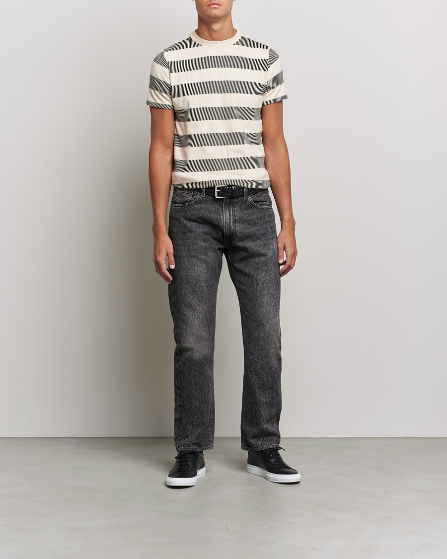 Men | T-Shirts | Levi's Vintage Clothing | Jaquard Tee Piano Black Ecru
