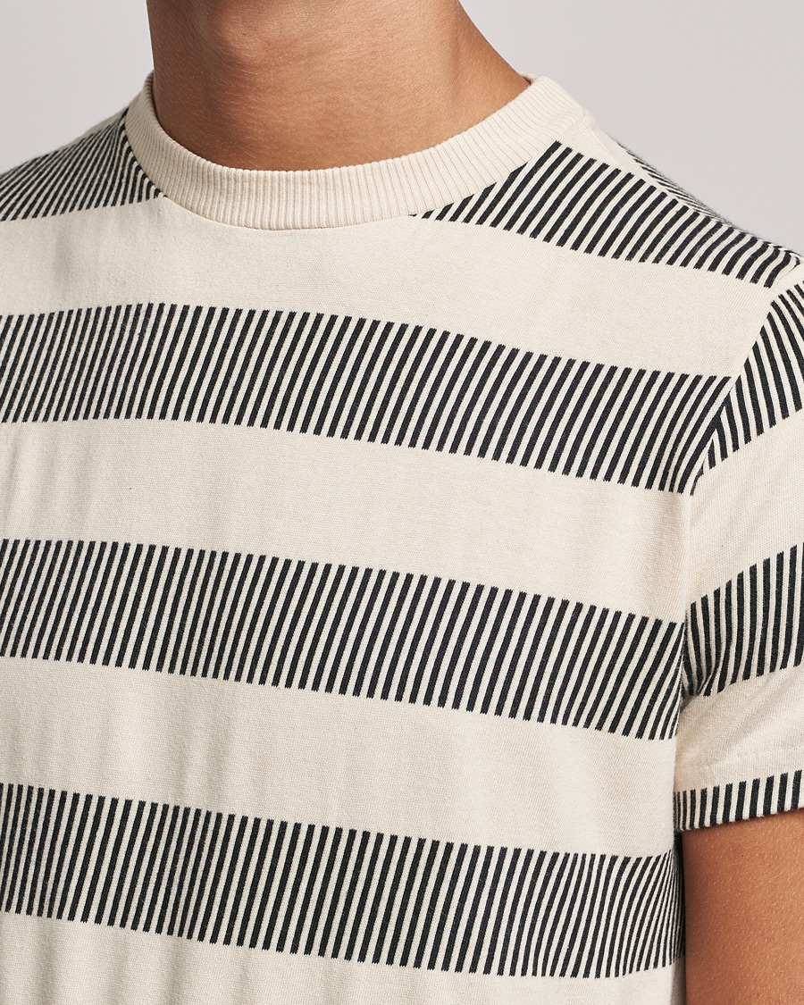 Men | T-Shirts | Levi's Vintage Clothing | Jaquard Tee Piano Black Ecru