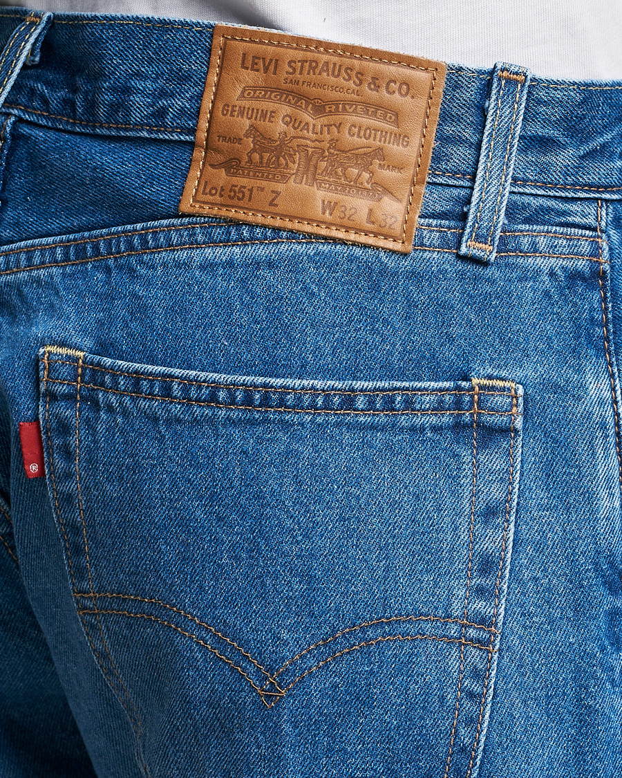 Men | Jeans | Levi's | 551Z Authentic Straight Fit Jeans Medium Indigo 