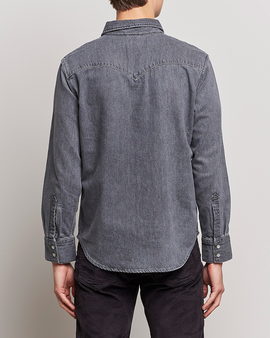 Men | Shirts | Levi's | Barstow Western Standard Shirt Gray Stonewash