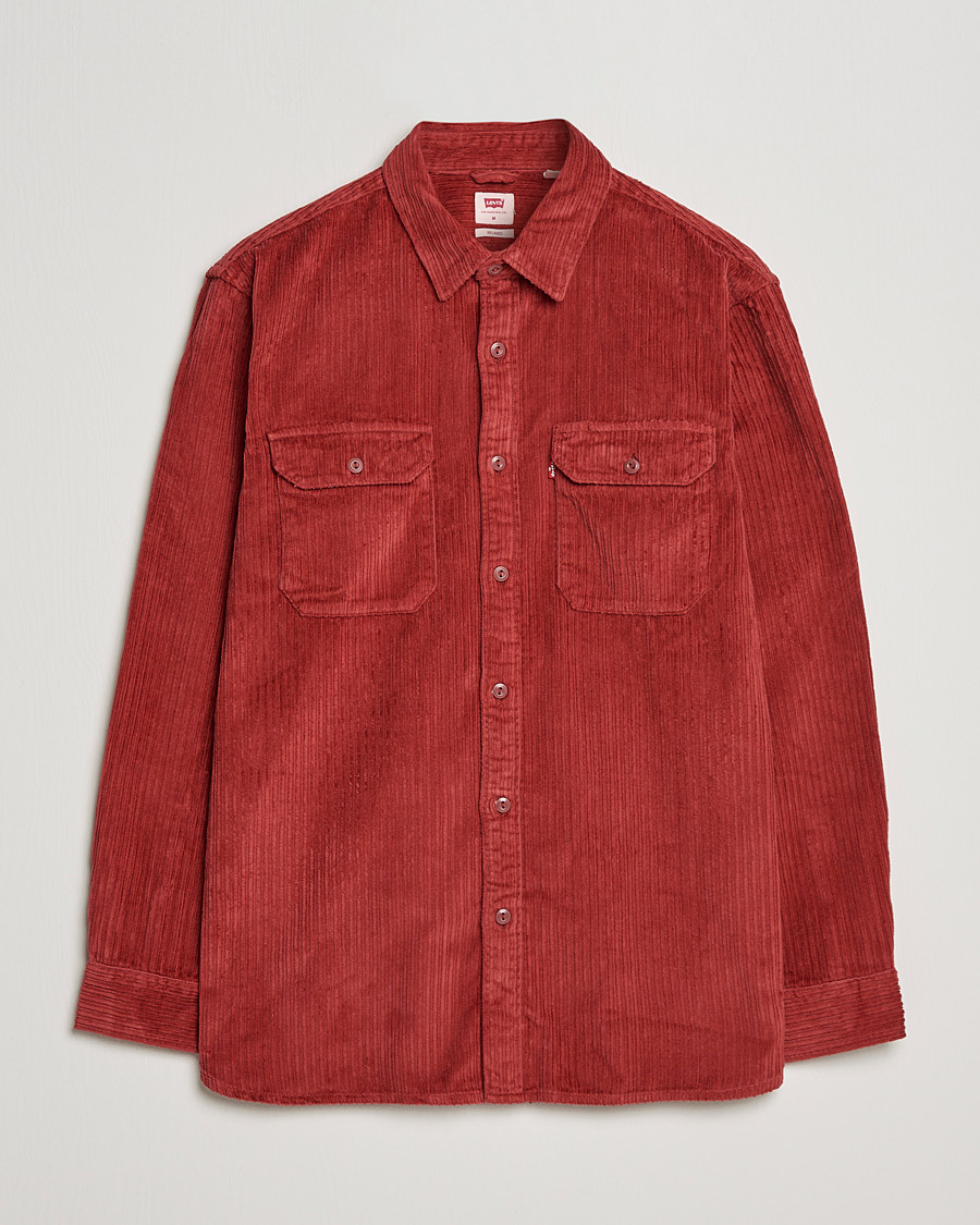 Men | Shirts | Levi's | Jackson Worker Shirt Brick Red