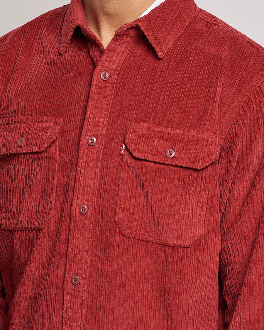 Men | Shirts | Levi's | Jackson Worker Shirt Brick Red