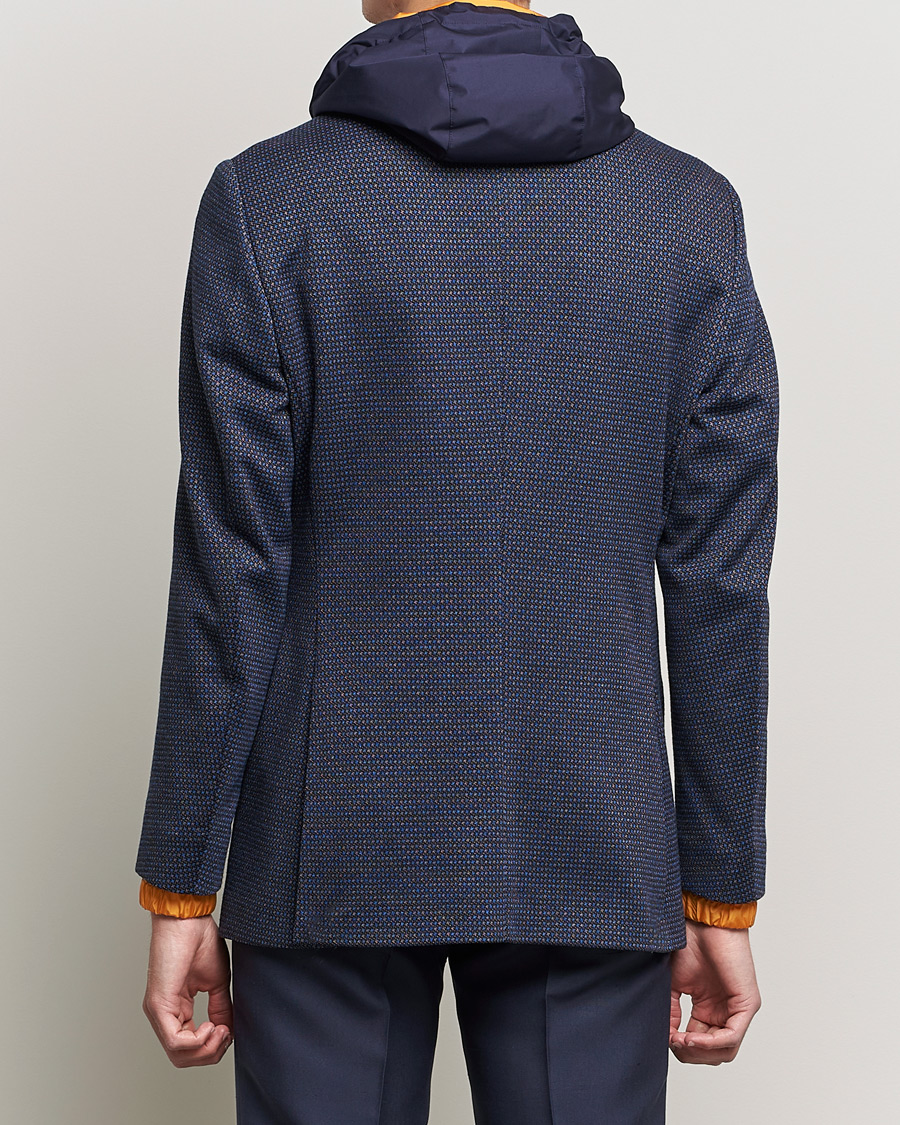 Men | Blazers | Etro | Hooded Jersey Blazer Navy