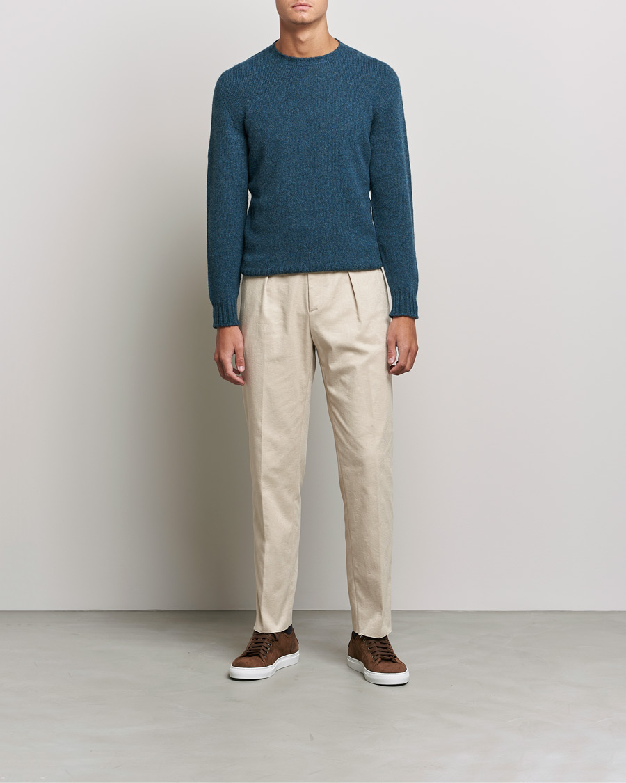 Men | Trousers | Etro | Pleated Trousers Beige