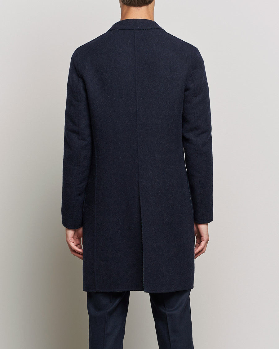 Men | Coats & Jackets | Etro | Deconstructed Reversible Coat Navy