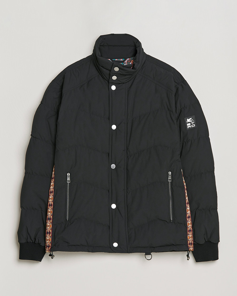 Men | Coats & Jackets | Etro | Printed Down Jacket Black