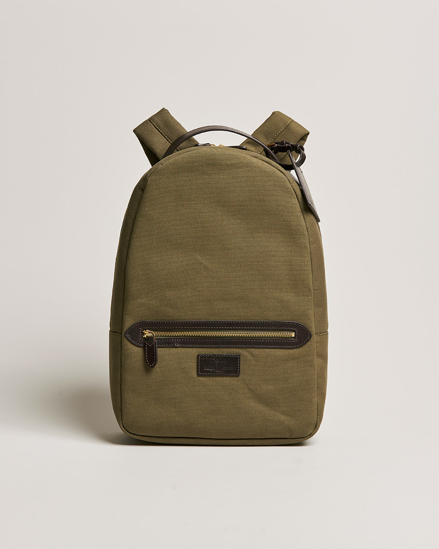 Men | Polo Ralph Lauren Canvas Backpack Defender Green | Polo Ralph Lauren | Canvas Backpack Defender Green