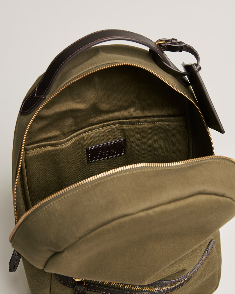 Men | Polo Ralph Lauren Canvas Backpack Defender Green | Polo Ralph Lauren | Canvas Backpack Defender Green