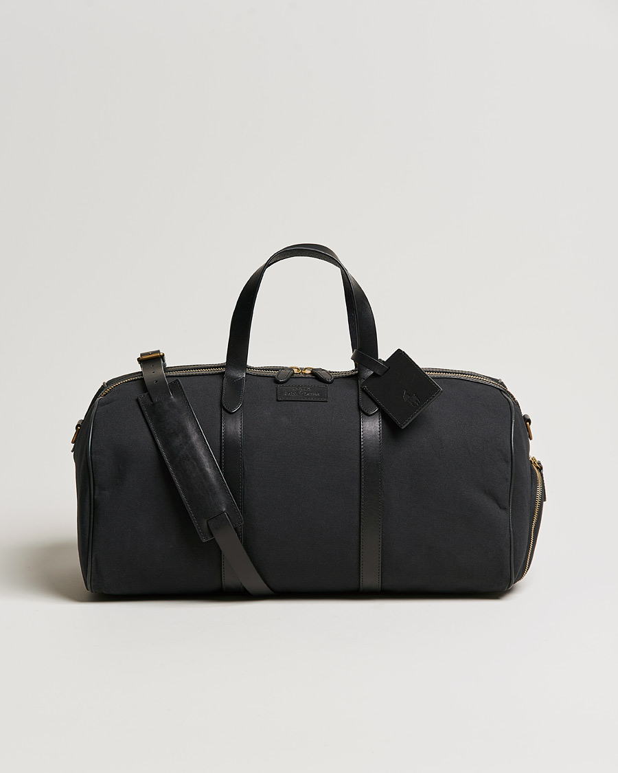 Men | Weekend Bags | Polo Ralph Lauren | Canvas Duffle Bag Black