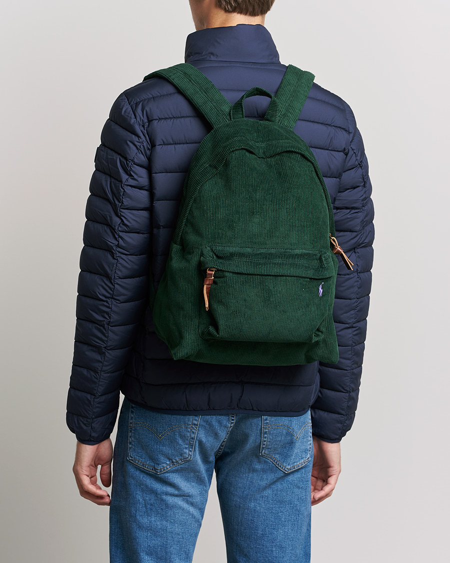 Men | Bags | Polo Ralph Lauren | Corduroy Backpack College Gren
