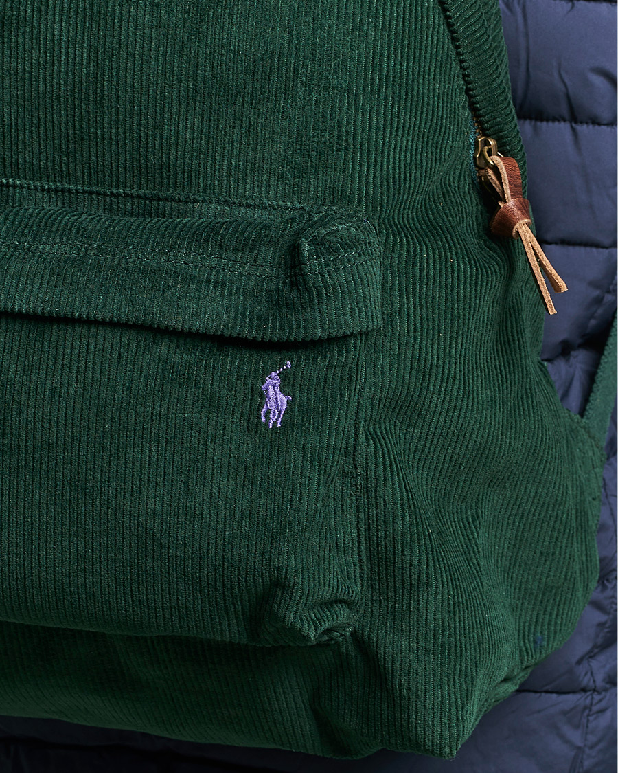 Men | Polo Ralph Lauren Corduroy Backpack College Gren | Polo Ralph Lauren | Corduroy Backpack College Gren
