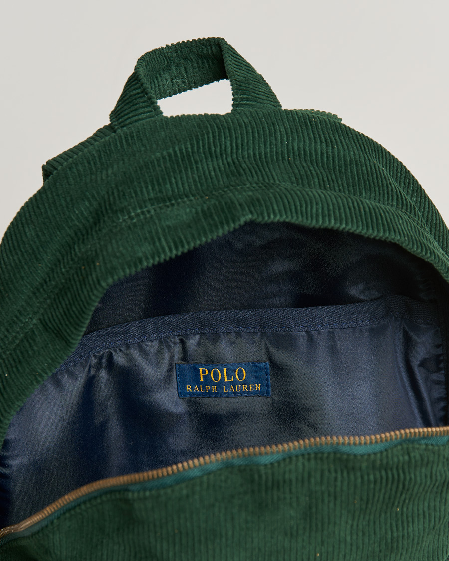 Men | Polo Ralph Lauren Corduroy Backpack College Gren | Polo Ralph Lauren | Corduroy Backpack College Gren