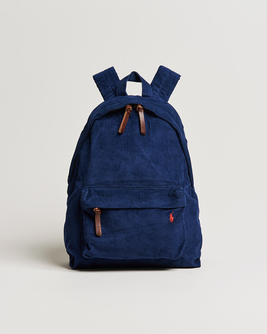Men | Polo Ralph Lauren Corduroy Backpack Newport Navy | Polo Ralph Lauren | Corduroy Backpack Newport Navy