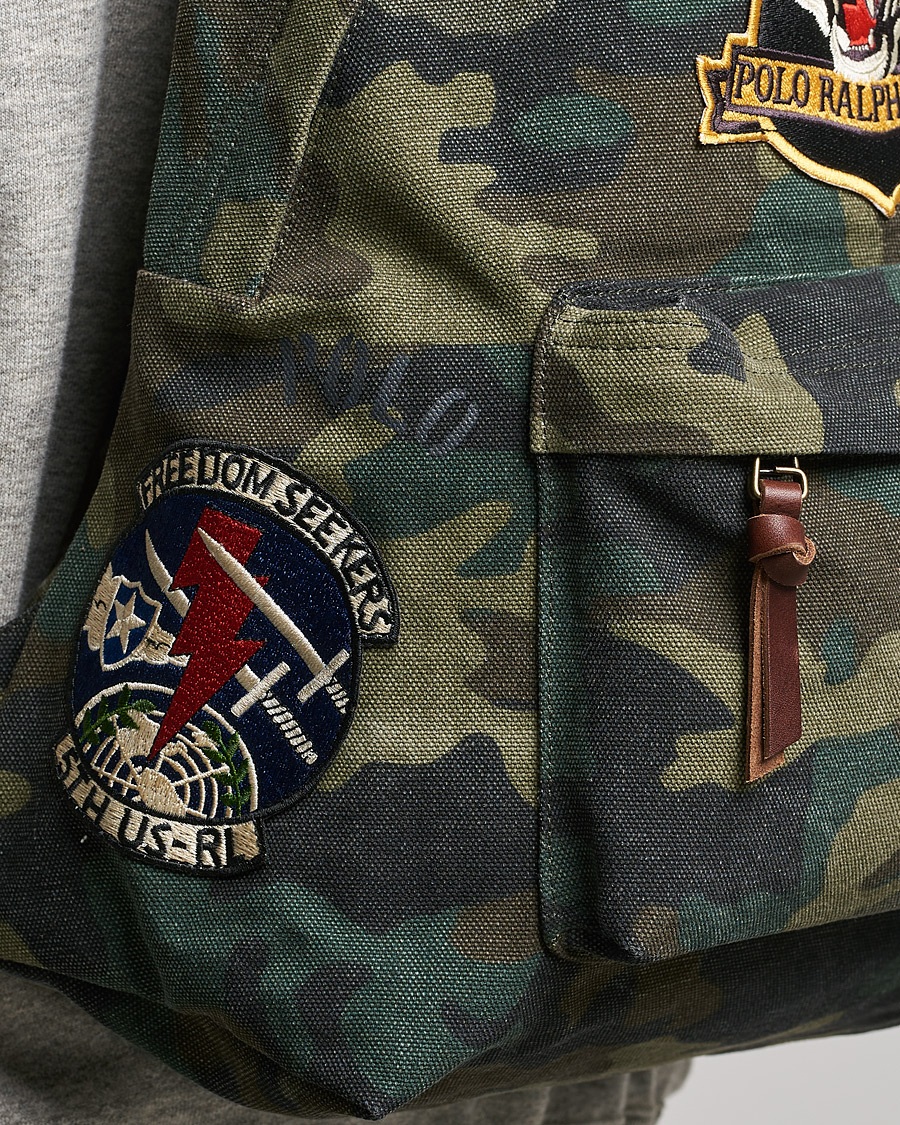 Men | Polo Ralph Lauren Canvas Backpack Camo | Polo Ralph Lauren | Canvas Backpack Camo