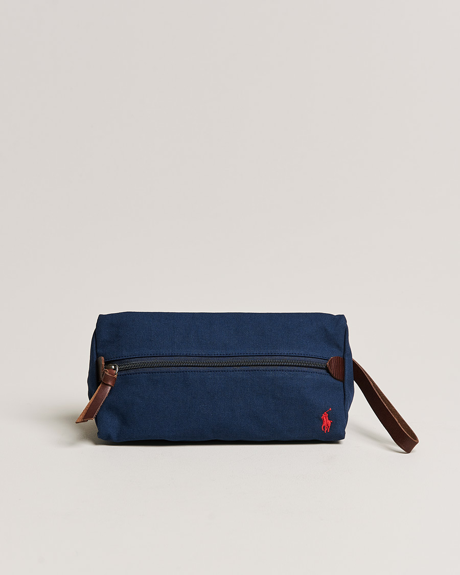Men | Wash Bags | Polo Ralph Lauren | Canvas Wash Bag Newport Navy