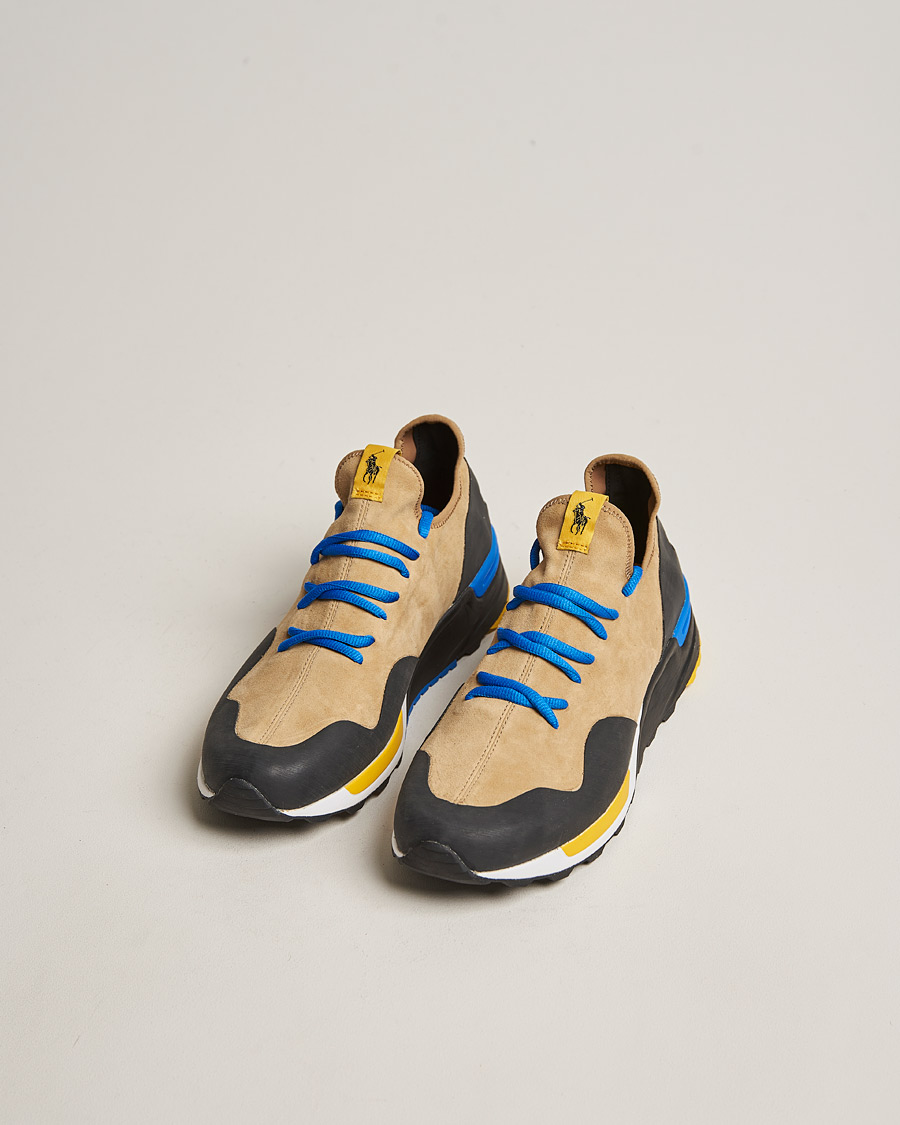 Men | Shoes | Polo Ralph Lauren | Trackstr 200 II Sneaker Sand Multi