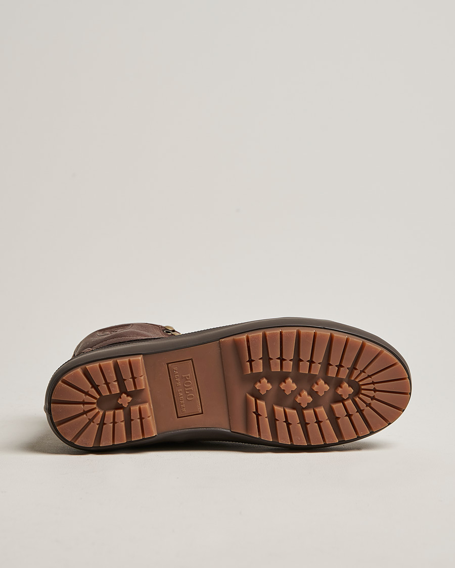 Men | Polo Ralph Lauren Claus Leather Boots Dark Brown | Polo Ralph Lauren | Claus Leather Boots Dark Brown