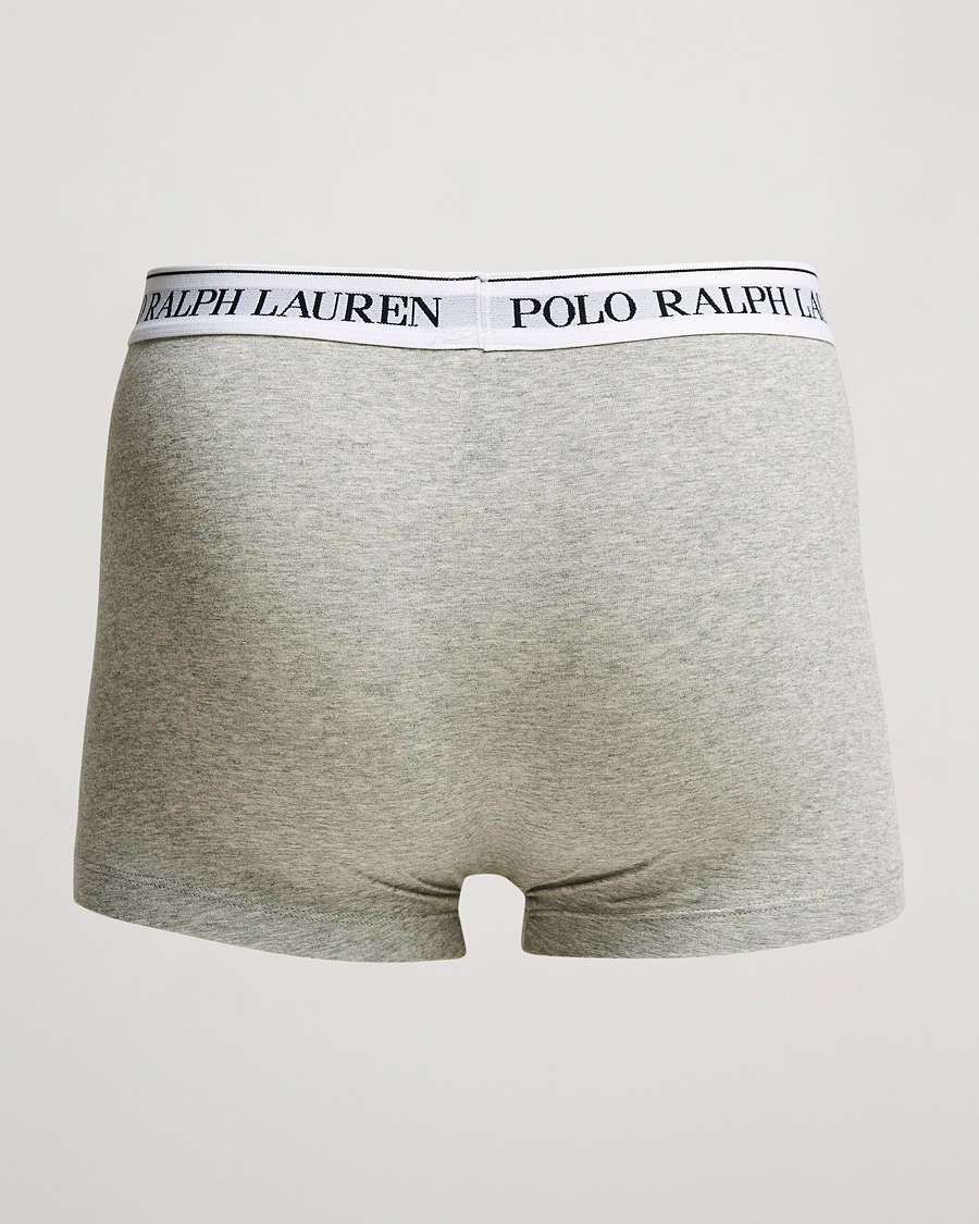 Men | Underwear & Socks | Polo Ralph Lauren | 3-Pack Trunk Grey/Black/White