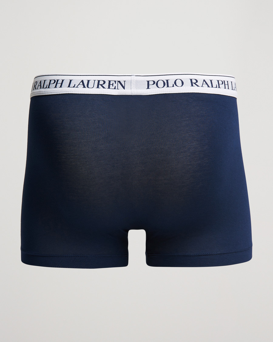 Men | Underwear & Socks | Polo Ralph Lauren | 3-Pack Trunk Navy