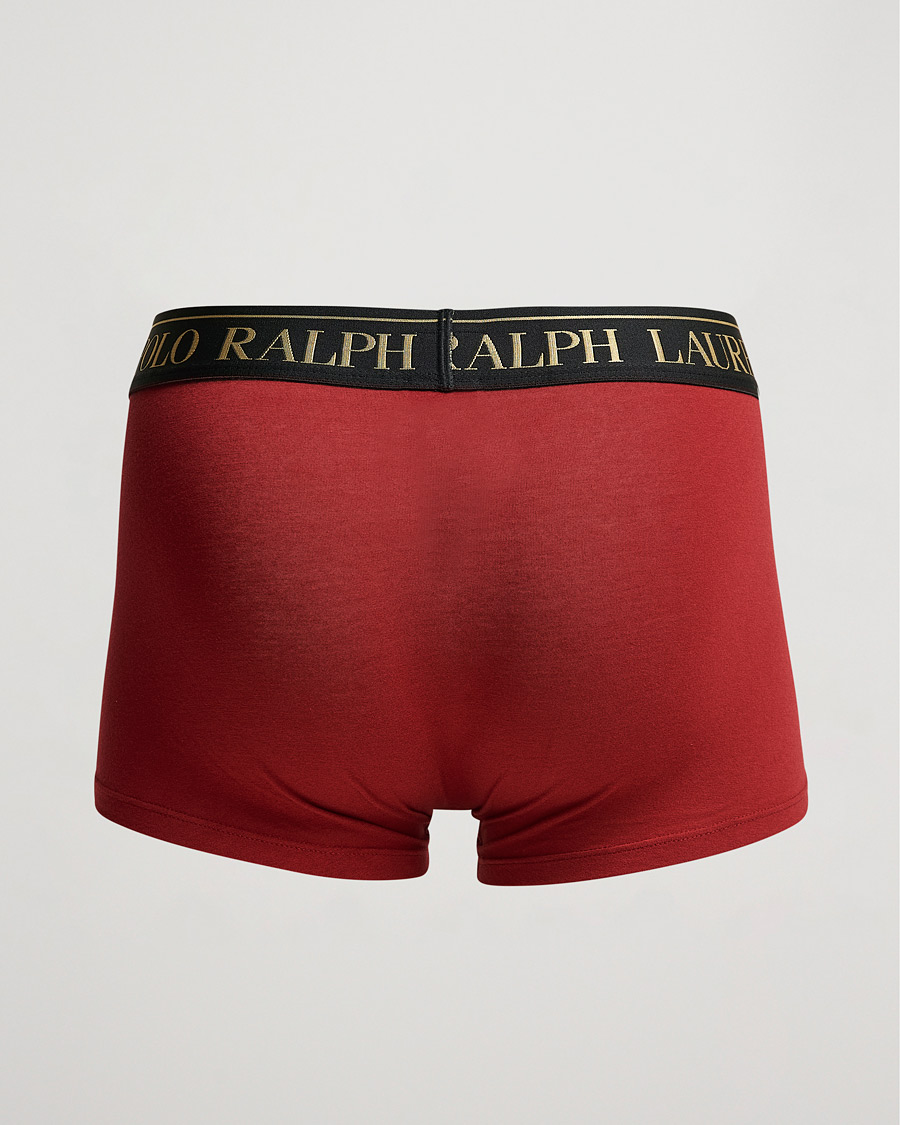 Men | Underwear & Socks | Polo Ralph Lauren | 2-Pack Gift Box Trunks Red/College Green