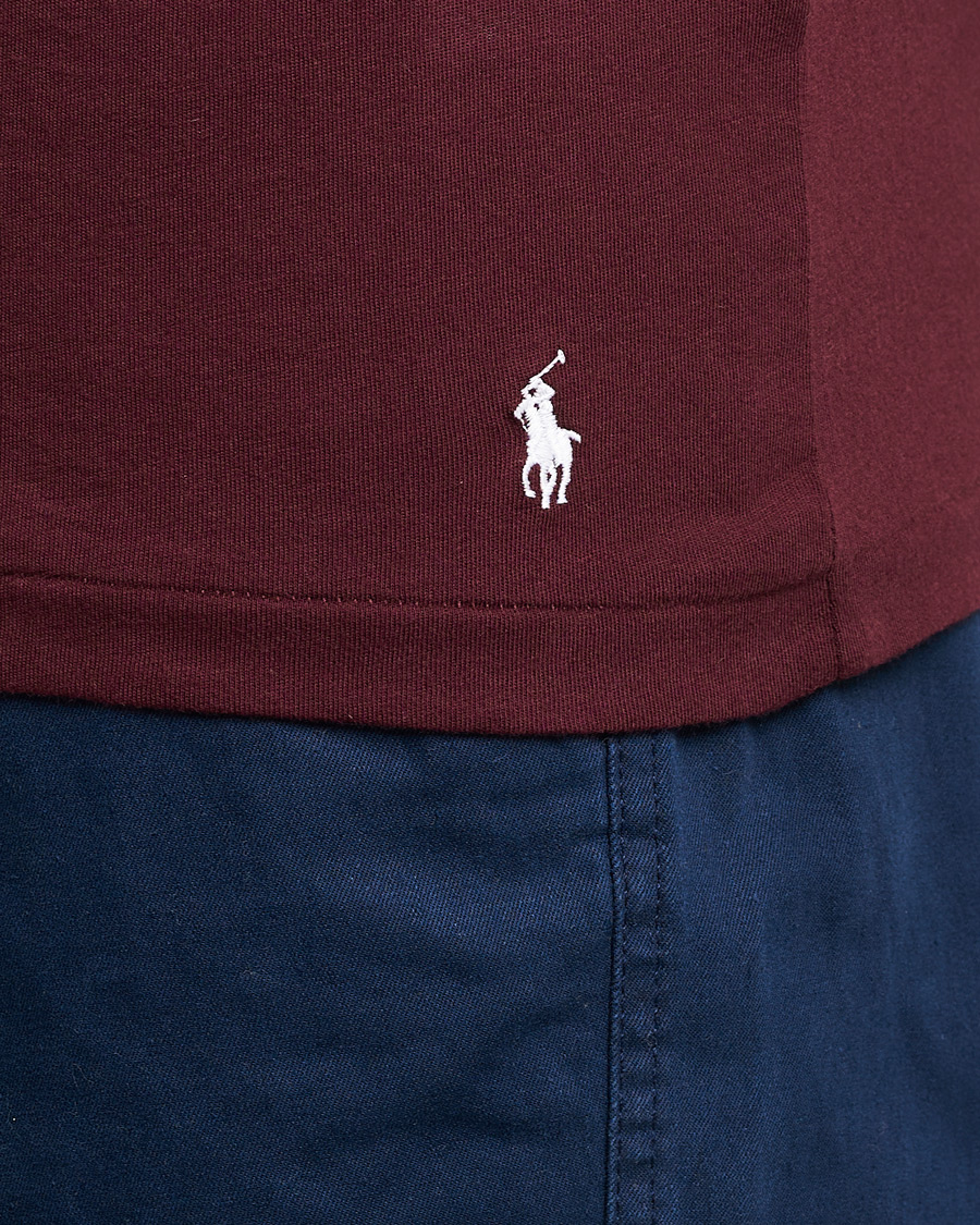Men | T-Shirts | Polo Ralph Lauren | 3-Pack Crew Neck Tee Navy/College Green/Red