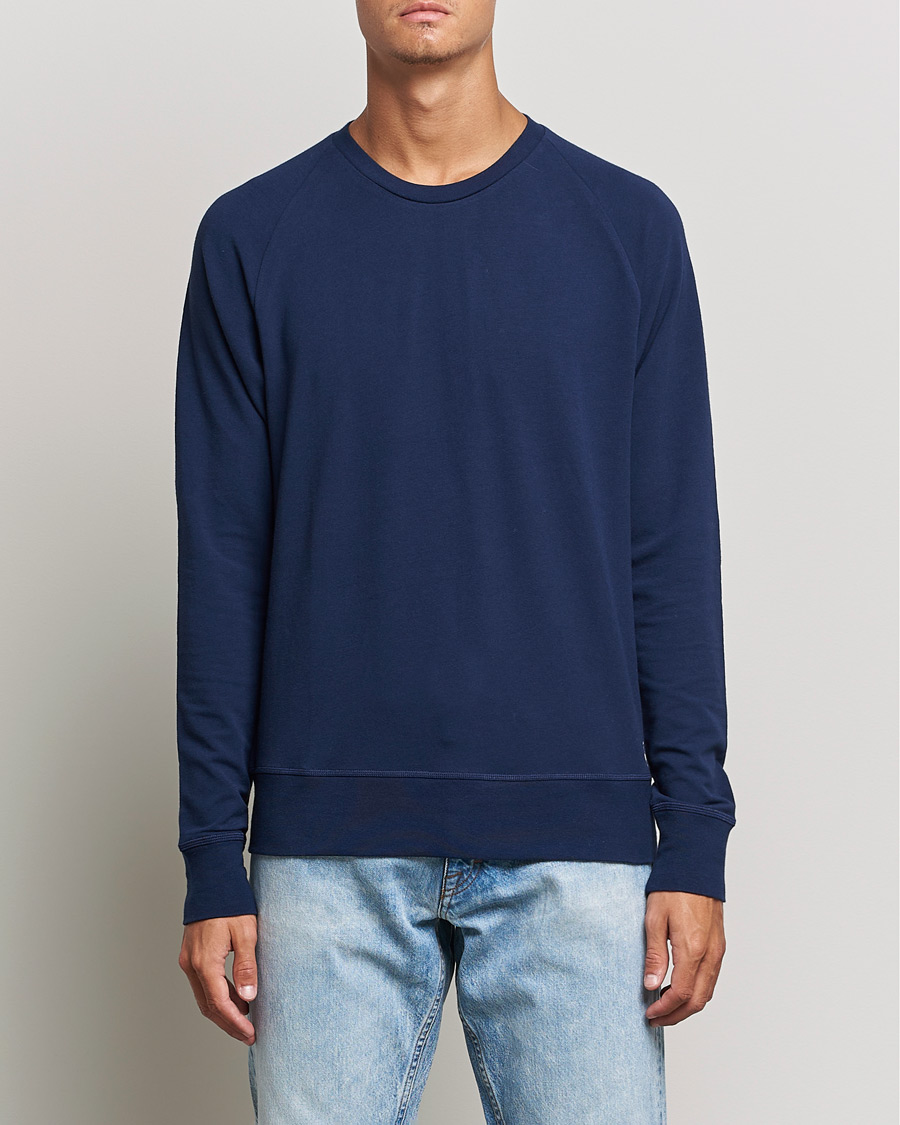 Men | Long Sleeve T-shirts | Polo Ralph Lauren | Cotton Jersey Long Sleeve Tee Cruise Navy
