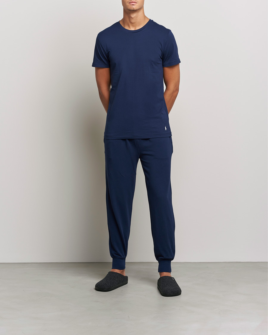 Men | Trousers | Polo Ralph Lauren | Cotton Jersey Jogger Pants Cruise Navy
