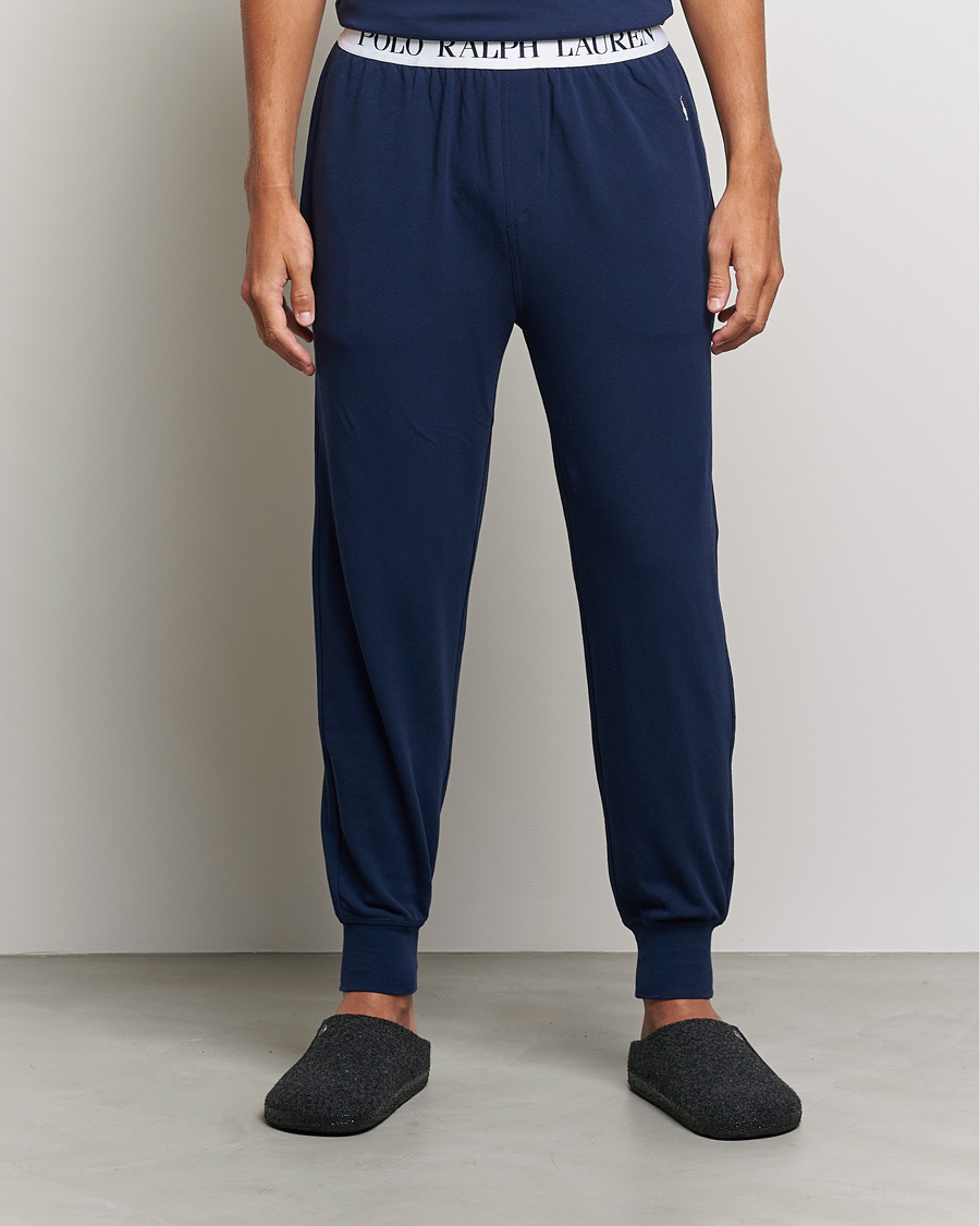 Men | Trousers | Polo Ralph Lauren | Cotton Jersey Jogger Pants Cruise Navy