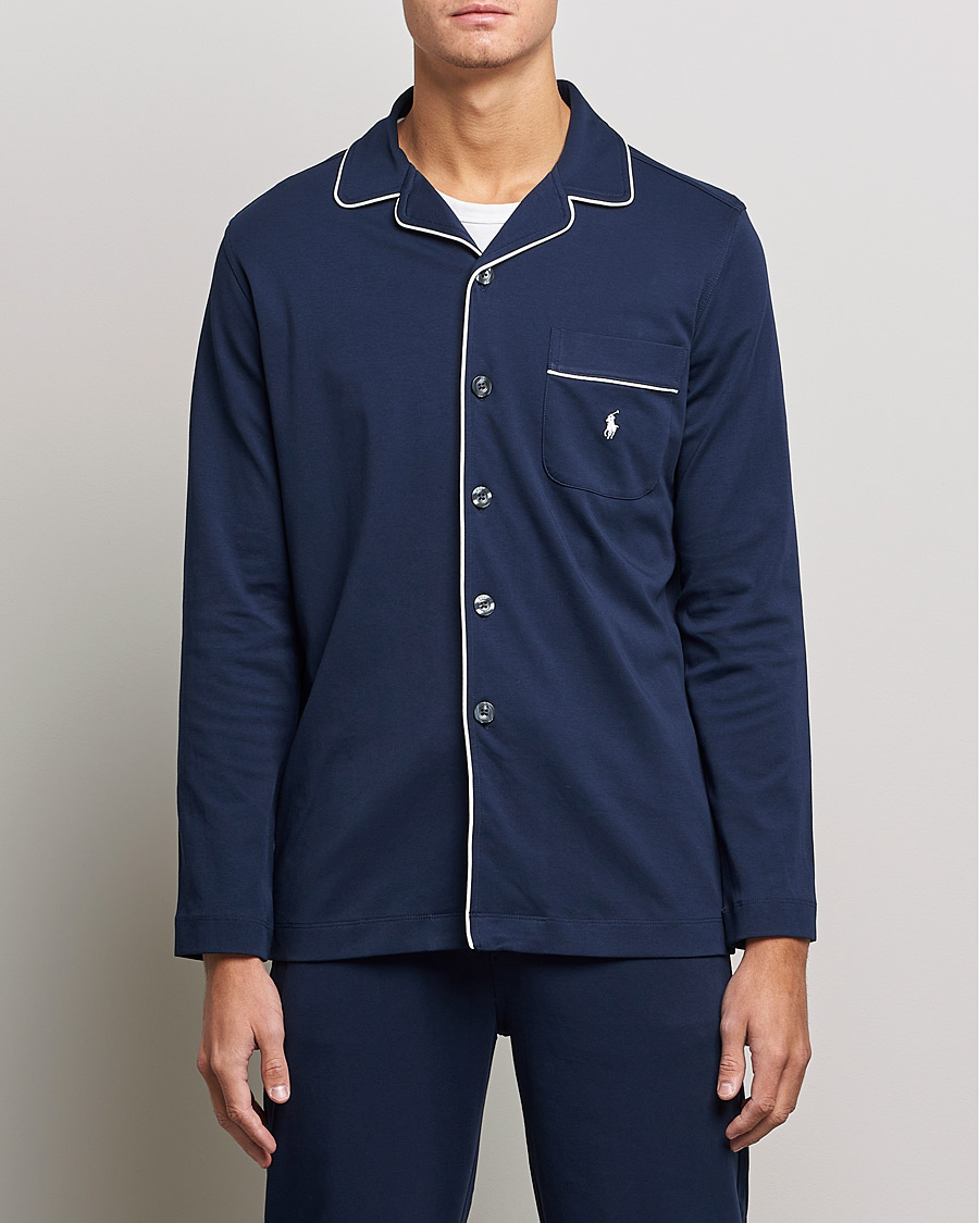 Men | Pyjamas & Robes | Polo Ralph Lauren | Cotton Pyjama Set Cruise Navy