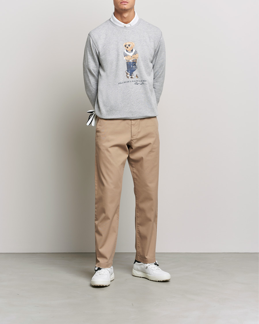 Men | Grey sweatshirts | Polo Ralph Lauren Golf | Golf Bear Sweatshirt Andover Heather