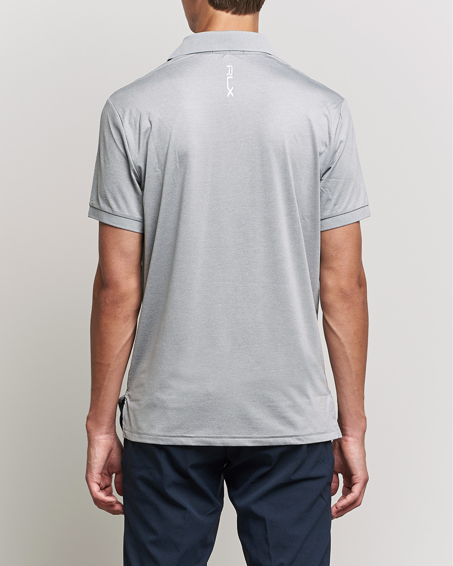 Men | Polo Shirts | RLX Ralph Lauren | Airflow Active Jersey Polo Andover Heather