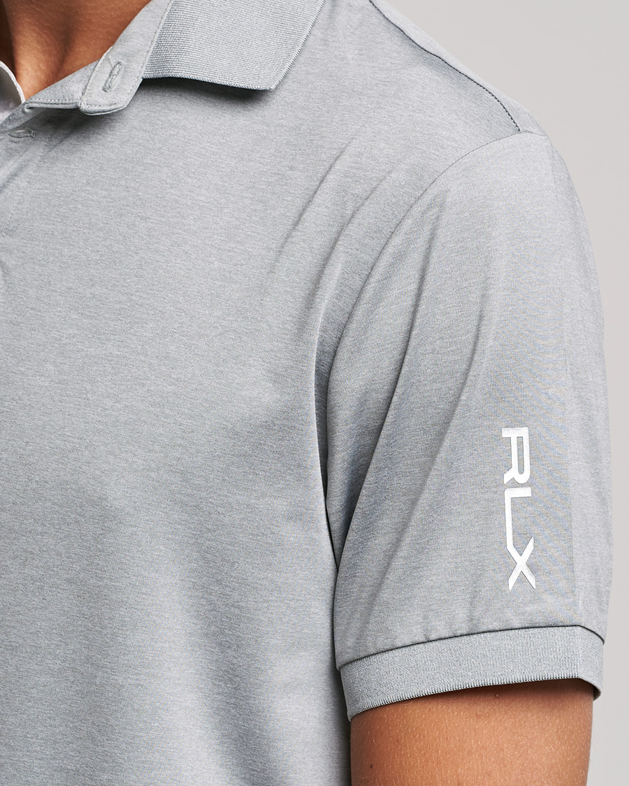 Men | Polo Shirts | RLX Ralph Lauren | Airflow Active Jersey Polo Andover Heather