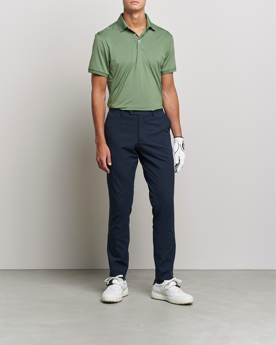 Men | Polo Shirts | RLX Ralph Lauren | Airflow Active Jersey Polo Cargo Green