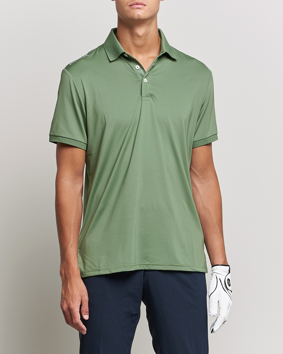 Men | Polo Shirts | RLX Ralph Lauren | Airflow Active Jersey Polo Cargo Green
