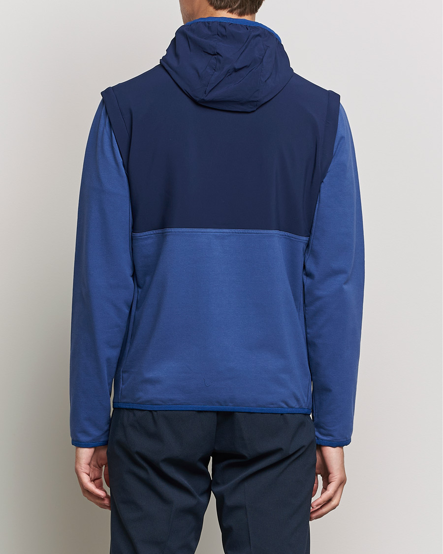 Men | Sweaters & Knitwear | RLX Ralph Lauren | Techy Terry Full-Zip Hoodie Light Navy/French Navy